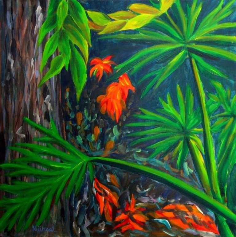 Philodendrons by Michael Arnold Art